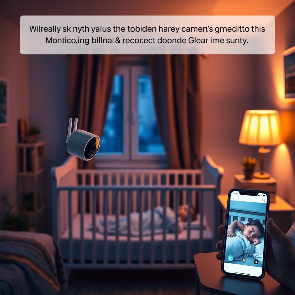 wireless camera in action